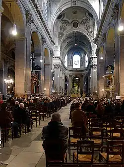 Nave central, en un concierto.