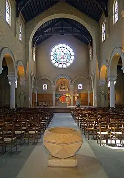 Nave, lado del coro