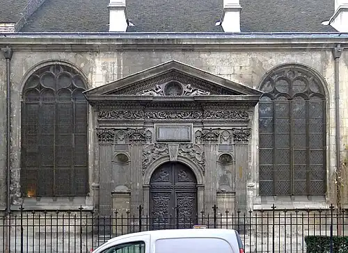 Portal sur de Saint-Nicolas-des-Champs (1559) en París