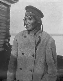Hombre tungús en Vorogovo, Siberia (1914)