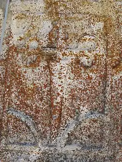 Cruz de Santiago en la casa del Cura