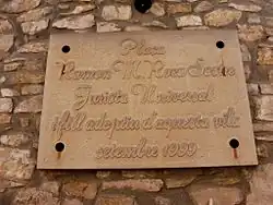 Sr. Ramon M. Roca Sastre. Jurista universal e hijo adoptivo de esta vila. En Granyena de Segarra.