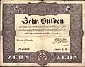 Gulden Austriaco de 1834