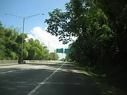 Expreso PR-30 este acercándose al expreso PR-60 este en Humacao
