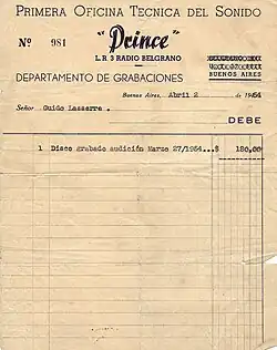 Estudio de grabación de sonido Prince