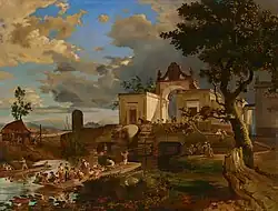 La Garita de la Viga, c. 1860, Colección privada