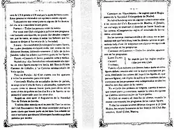 Páginas 6 y 7 del programa.