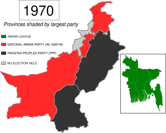 Elecciones generales de Pakistán de 1970