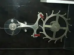 Áncora y rueda del escape