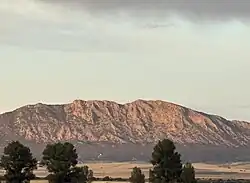 Sierra Palomera desde Santa Eulalia