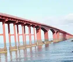 Detalle del tramo central.