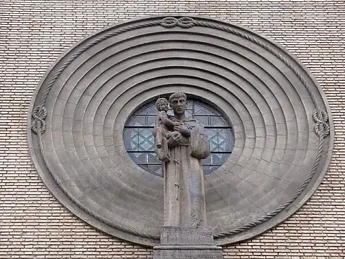 San Antonio de Padua, Iglesia de San Antonio (Pamplona).