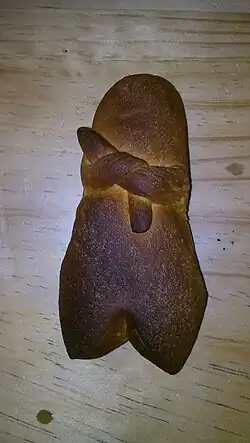 pan de muerto antropomorfo de Putla
