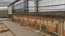 Vista interior de la Villa romana de La Loma del Regadío.