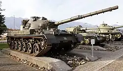 Panzer 61 en el Museo de Tanques de Thun, Suiza