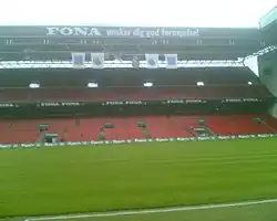 El Parken Stadion fue la sede de la final.