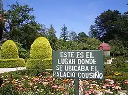 Lugar donde estaba el Palacio Cousiño en la actualidad.