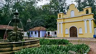 Plaza principal del parque