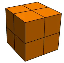Cubo de 2×2×2, forma del cubo de Yoshimoto