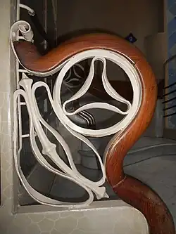 Pasamanos de la escalera