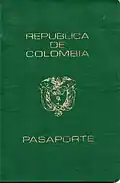 Pasaporte de 1974.
