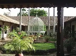 Interior de la residencia Peñas Alvarado, casa colonial, patrimonio de la humandidad, Hoy Casa de la Cultura.