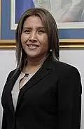 Patricia Marroquín de Morales Período: 2016–2020 Nació en 1970 (55&nbsp;años) Esposa de Jimmy Morales