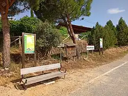 Entrada a la localidad por la SG-V-2224