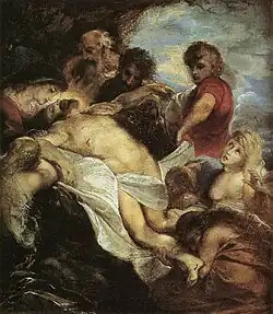 Peter Paul Rubens, La Lamentación, c.1602