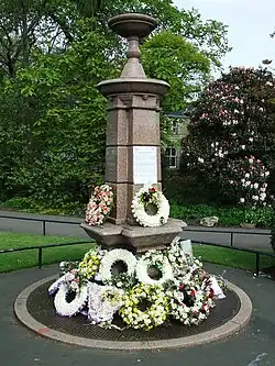 Fuente en recuerdo de Peter Walker.