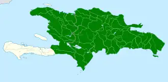 Distribución geográfica del cuatro ojos coroninegro.