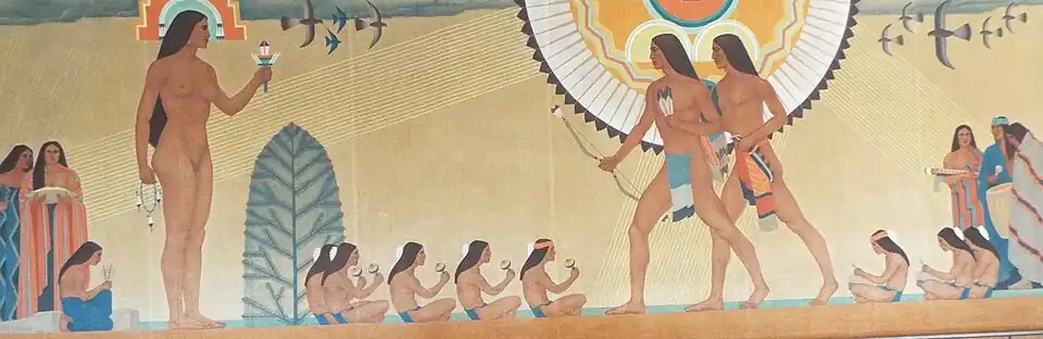 La obra Gemelos guerreros