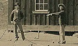 Foto de Billy the Kid (izquierda)