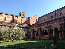 Interior de la Abbazia di Chiaravalle.