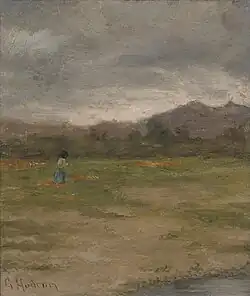 Picking Orange Flowers