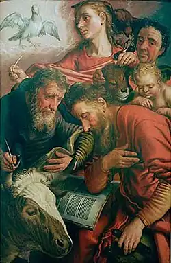 Los cuatro evangelistas de Pieter Aertsen