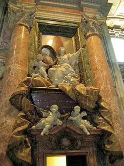 El monumento Sobieski en San Pedro (F. Barigioni - P. Bracci)