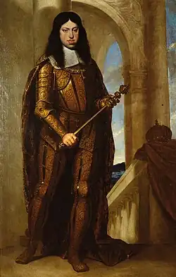 Retrato de Leopoldo I (1657-8) Museo de Historia del Arte, Viena.