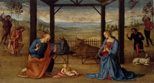 Perugino, Natividad