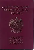 Funda de pasaporte 2007 (no biométrica)