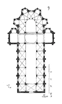 Planta de la iglesia