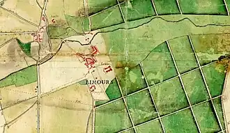 Plan de mayordomía, 1783 ( catastro de Bertier de Sauvigny). 91 d. C.