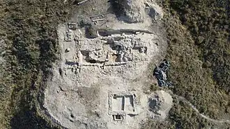 Planta de la iglesia y el lagar