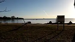 Playa del Balneario del Oeste de Conchillas (Uruguay)