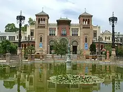 Antiguo pabellón de Arte Antiguo e Industrias Artísticas (1913-1914), hoy Museo de Artes y Costumbres Populares, Sevilla
