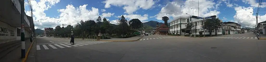 Plaza de armas de Oxapampa