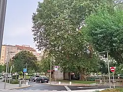 Parte norte de la plaza