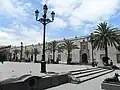 Palacio Episcopal en la Plaza Mayor de Santa Ana