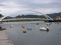 Pasarela sobre la ría de Plencia