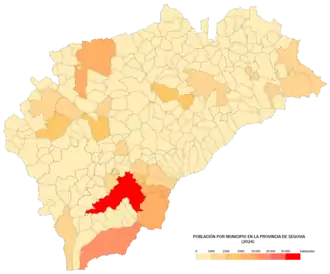 Población por municipio en 2024